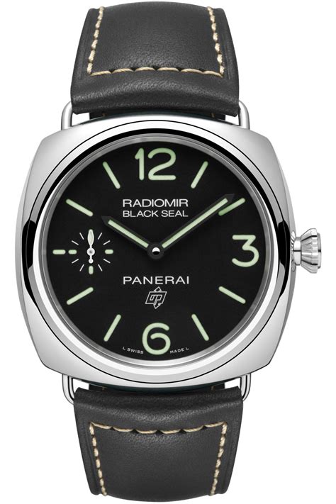 panerai radiomir black seal manual|Panerai radiomir black seal automatic.